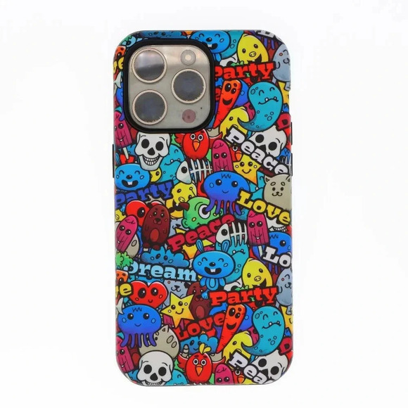 2 Layer Designed Magsafe matte phone case for iPhone 15 Pro Max, SUNCASE001 - Picture 1 of 4